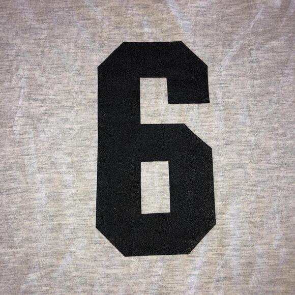 Grey Rochester Volleyball Graphic Number Tee - Picture 3 of 7